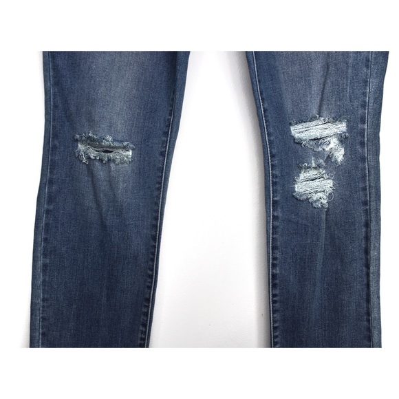 Sam Edelman NWT Seaside High Rise Skinny Distressed Jeans 28 6 - Picture 5 of 10